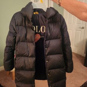 Girl 8-10 (M) Ralph Lauren down coat